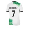 Officiële Voetbalshirt Liverpool Luis Diaz 7 Uit 2023-24 - Heren